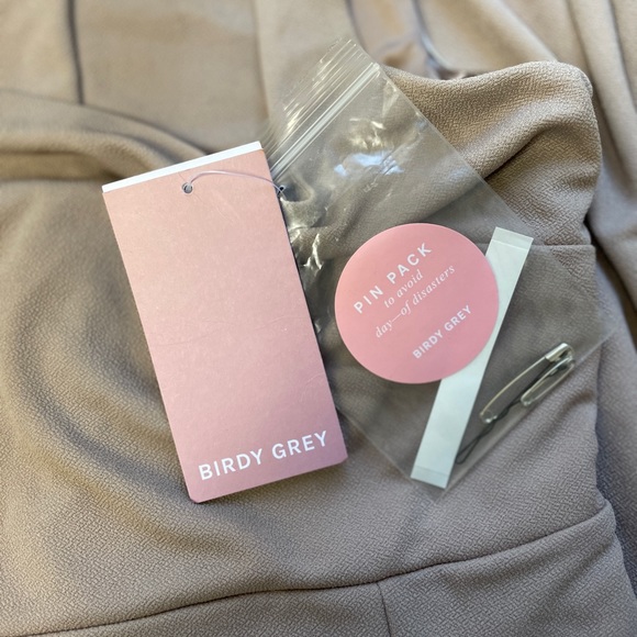 Birdy Gray Gown-Alex Convertible Dress - Picture 3 of 5